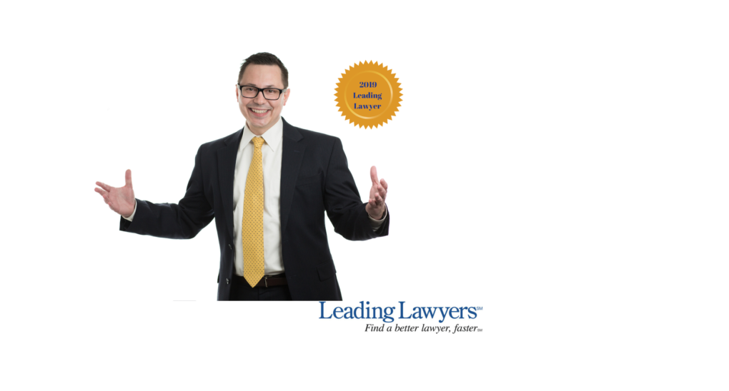 Kevin Hirzel named as a 2019 Leading Lawyer in Michigan by Leading Lawyers Magazine