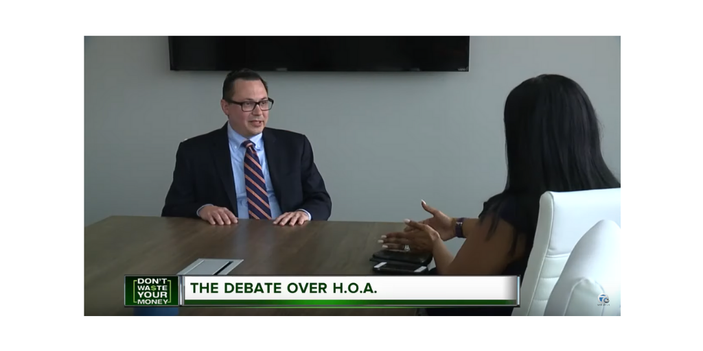 WXYZ DETROIT INTERVIEWS KEVIN HIRZEL ON THE THE DEBATE OVER HOA’S