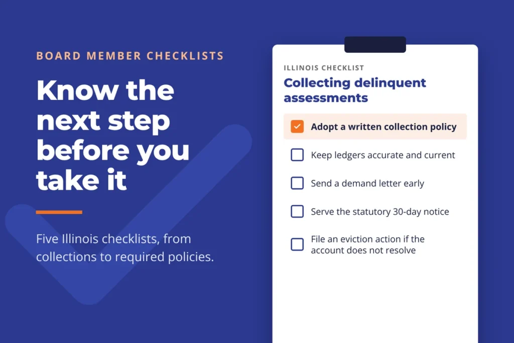 Illinois board member checklists